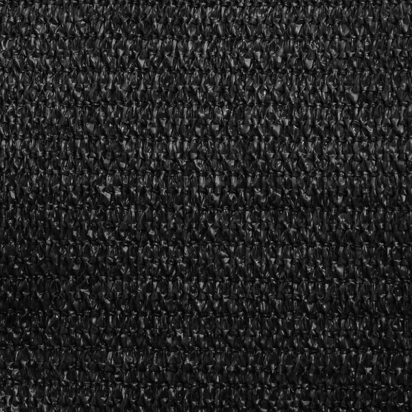 Schwarzes Sonnensegel Cristodora 3,5x4,5 m (160 g/m² HDPE)