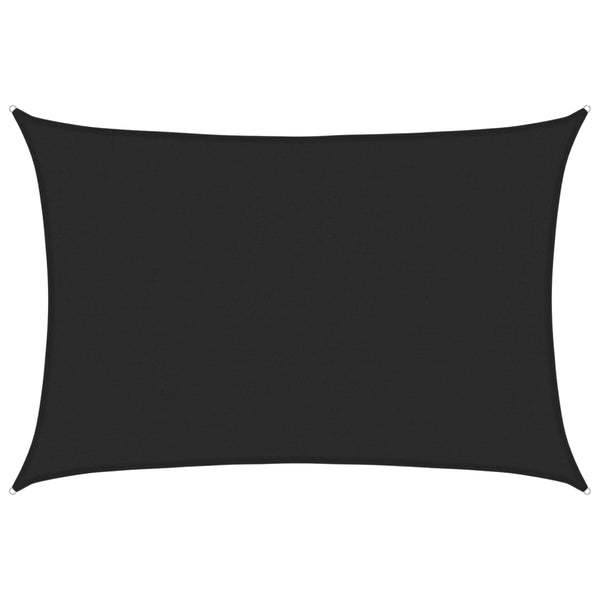 Sonnensegel Cristodora 4x5 m (160 g/m² HDPE) schwarz