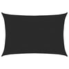 Sonnensegel Cristodora schwarz 5x6 m (160 g/m² HDPE)