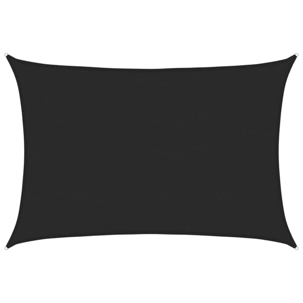 Musta aurinkopurje Cristodora 5x7 m (160 g/m² hdpe)