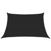 Schwarzes Sonnensegel Tudosi 3/4x2 m (160 g/m² HDPE)