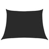 Schwarzes Sonnensegel Tudosi 4/5x3 m (160 g/m² HDPE)