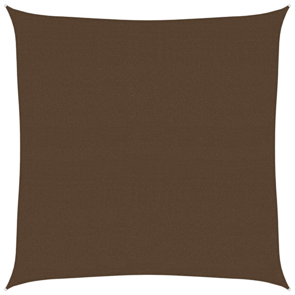 Braunes Sonnensegel Huth 7x7 m (160 g/m² HDPE)