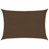 Braunes Sonnensegel Cristodora 2x3 m (160 g/m² HDPE)