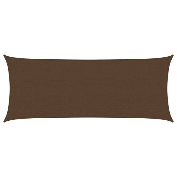 Braunes Sonnensegel Cristodora 2x4,5 m (160 g/m² HDPE)