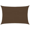 Ruskea aurinkopurje Cristodora 2,5x4 m (160 g/m² hdpe)