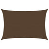 Braunes Sonnensegel Cristodora 5x7 m (160 g/m² HDPE)