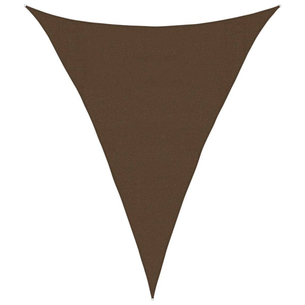 Braunes Sonnensegel Epamimondas 3x4x4 m (160 g/m² HDPE)