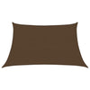 Braunes Sonnensegel Tudosi 3/4x2 m (160 g/m² HDPE)