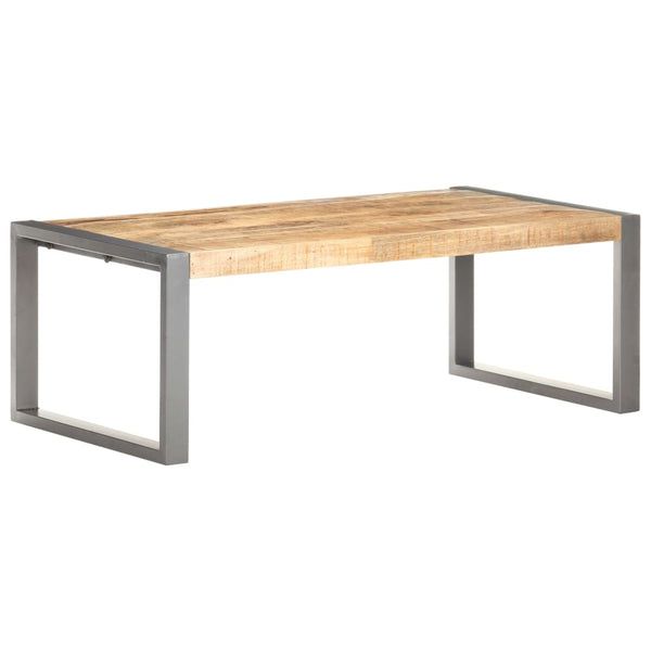 Couchtisch Lynwood 110x60x40cm (Mangoholz, grob)