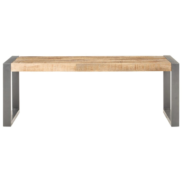 Couchtisch Lynwood 110x60x40cm (Mangoholz, grob)
