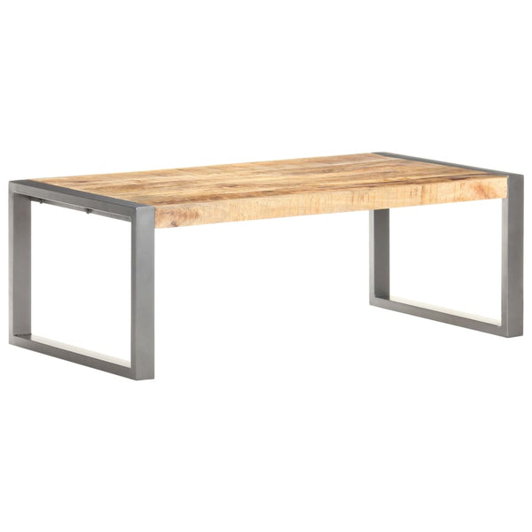 Couchtisch Lynwood 110x60x40cm (Mangoholz, grob)