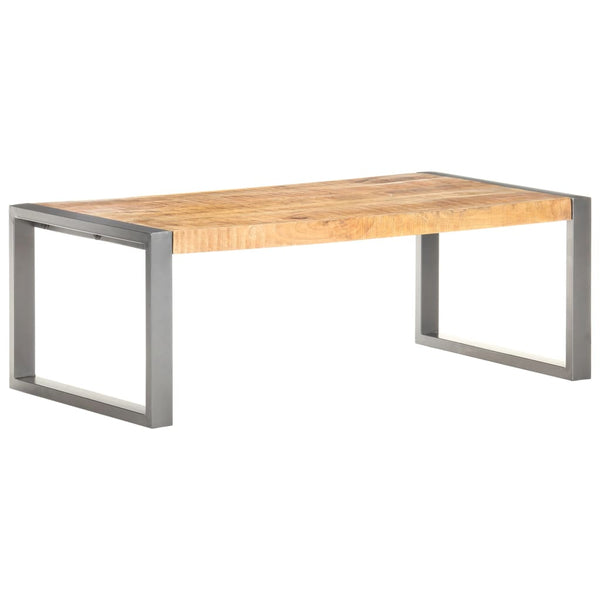 Couchtisch Lynwood 110x60x40cm (Mangoholz, grob)