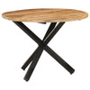 Esstisch Shikai 100x100x75cm (ruhes Mangoholz, rund)