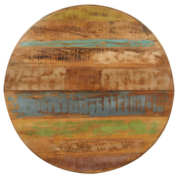Esstisch Shikai 100x100x75cm (rund, recyceltes Massivholz)