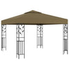Braun-grauer Pavillon Rey 3x3 m (180 g/m²)