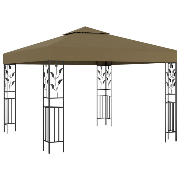 Braun-grauer Pavillon Rey 3x3 m (180 g/m²)