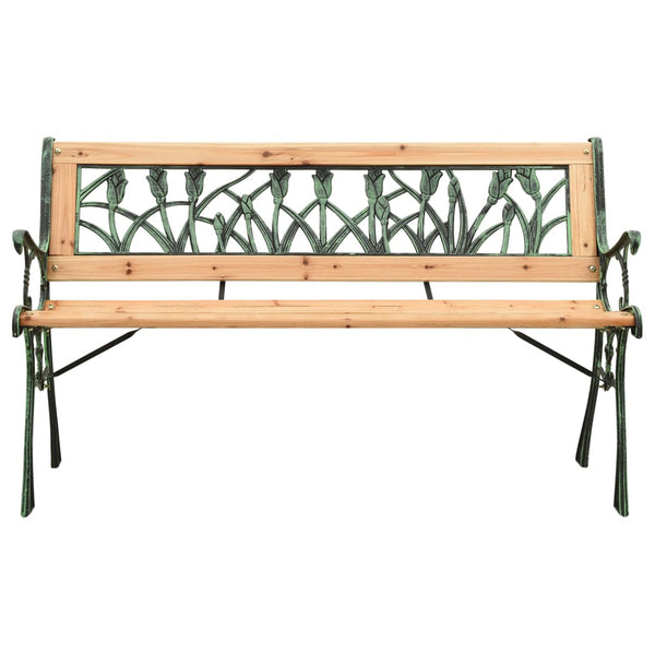 122cm Gartenbank Egvenia (Gusseisen und Fichte)