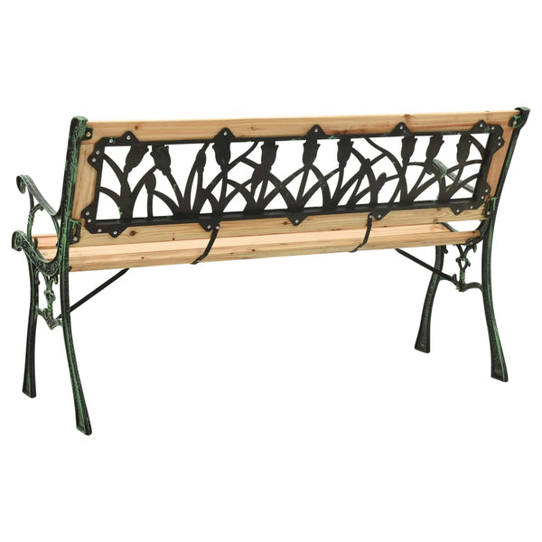 122cm Gartenbank Egvenia (Gusseisen und Fichte)