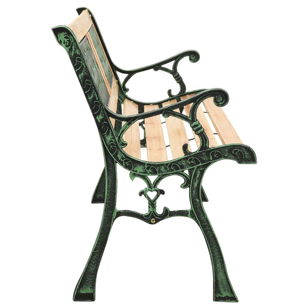 Gartenbank Egvenia 122cm (Fichte und Gusseisen)