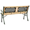 Gartenbank Egvenia 122cm (Fichte und Gusseisen)