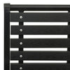 Schwarze Gartenstühle Lisandro (2 Stk. Stahl und WPC)
