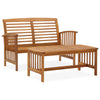 Gartensessel-Set Rogelio (2-teilig, Akazienholz)
