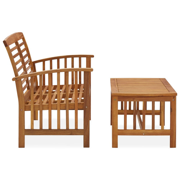 Gartensessel-Set Rogelio (2-teilig, Akazienholz)