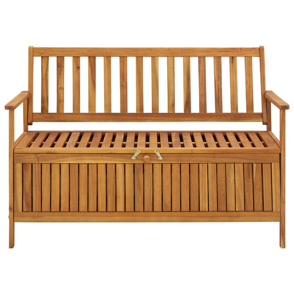 Garten-Aufbewahrungsbank Tonislav 120cm (Akazienholz)