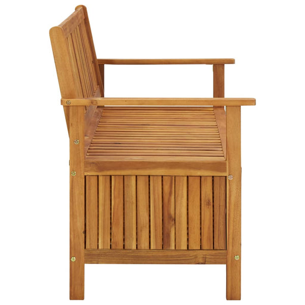 Garten-Aufbewahrungsbank Tonislav 120cm (Akazienholz)