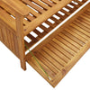 Garten-Aufbewahrungsbank Tonislav 120cm (Akazienholz)