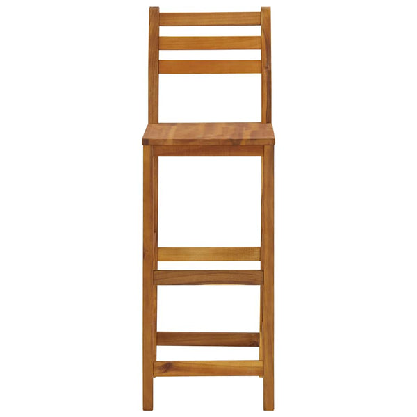 Barhocker Aloisa (4 Stück Akazienholz)