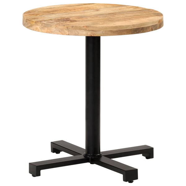 Bistrotisch Mosu Ø70x75cm (rauhes Mangoholz)