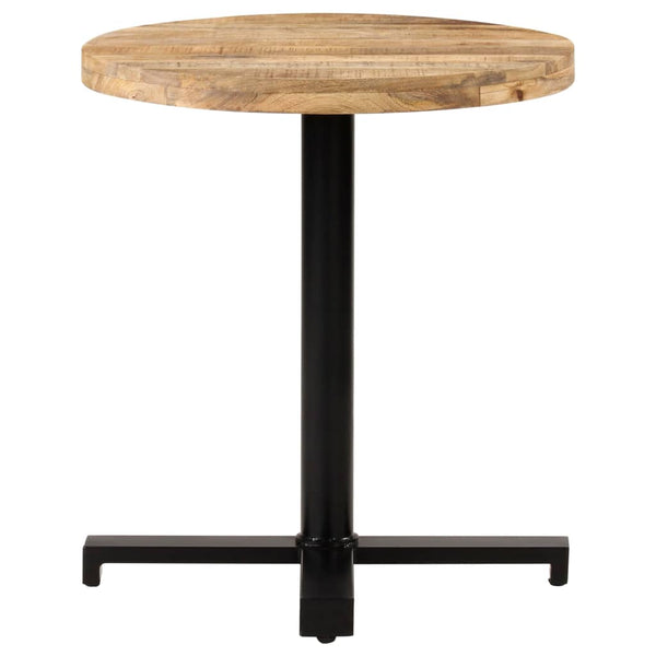 Bistrotisch Mosu Ø70x75cm (rauhes Mangoholz)