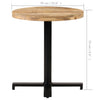 Bistrotisch Mosu Ø70x75cm (rauhes Mangoholz)