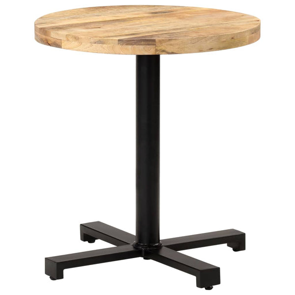 Bistrotisch Mosu Ø70x75cm (rauhes Mangoholz)