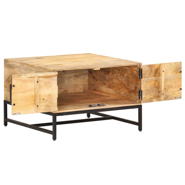 Couchtisch Neculaiu 67x67x45cm (Mangoholz)