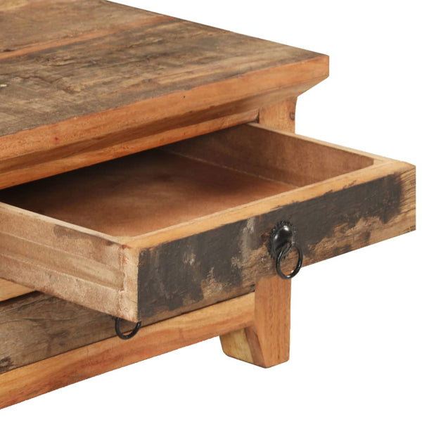 Couchtisch Lodofin 90x50x31cm (recyceltes Massivholz)