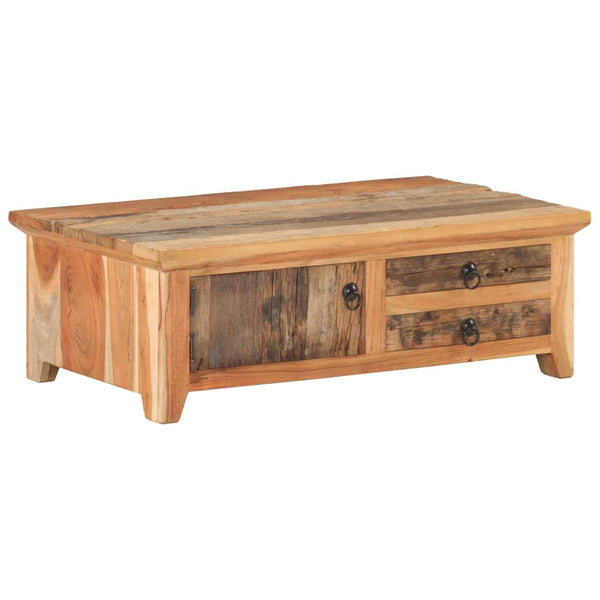 Couchtisch Lodofin 90x50x31cm (recyceltes Massivholz)