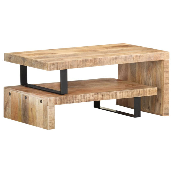 Zweiteiliges Couchtisch-Set Stavrache (Mangoholz)