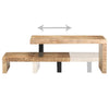 Zweiteiliges Couchtisch-Set Stavrache (Mangoholz)