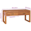 Tv-taso Stancel 100x40x45cm (tiikki)
