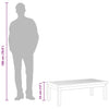 Couchtisch Adlai 100x50x33cm (Akazienholz)