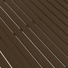 Brauner Gartentisch Moises 140x80x72cm (Stahl)