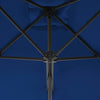 Blauer Sonnenschirm mit Stahlstange Raium 300x230cm