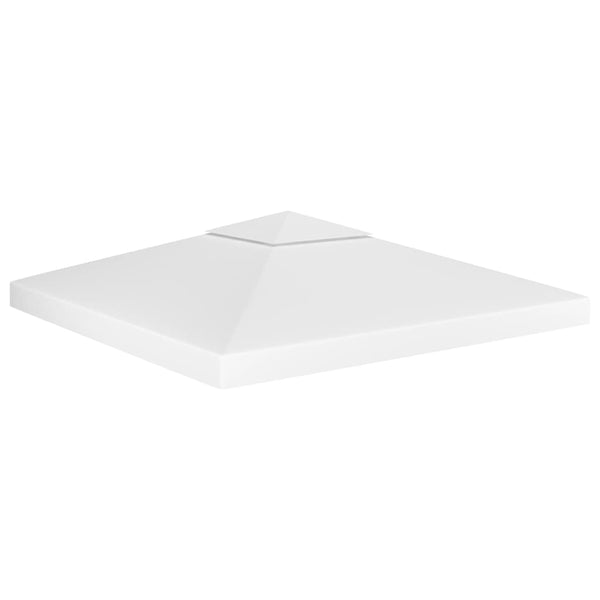 Pavillon-Dach, weiß, Cicu 3x3 m (2-lagig, 310 g/m²)