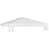 Pavillon-Dach, weiß, Cicu 3x3 m (2-lagig, 310 g/m²)