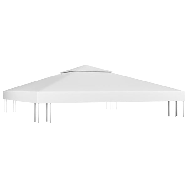 Pavillon-Dach, weiß, Cicu 3x3 m (2-lagig, 310 g/m²)