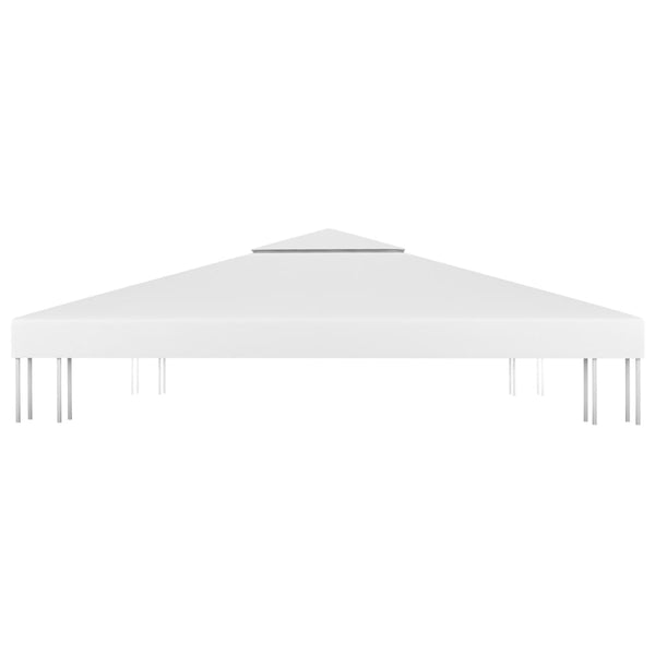 Pavillon-Dach, weiß, Cicu 3x3 m (2-lagig, 310 g/m²)