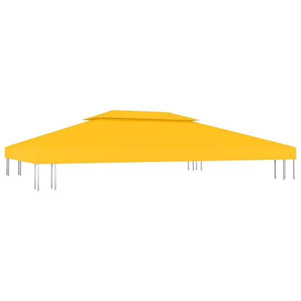 Gelbes Pavillondach Cicu 4x3 m (2-lagig, 310 g/m²)